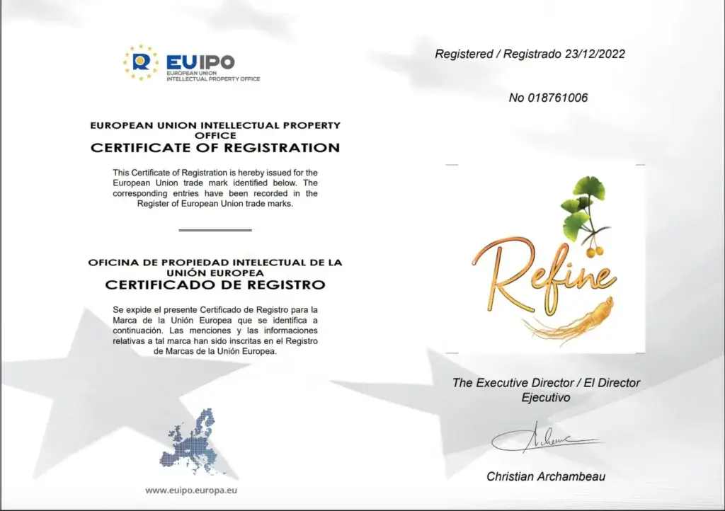Certifikat za Refine