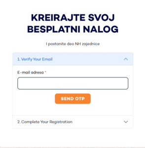 registracija naloga